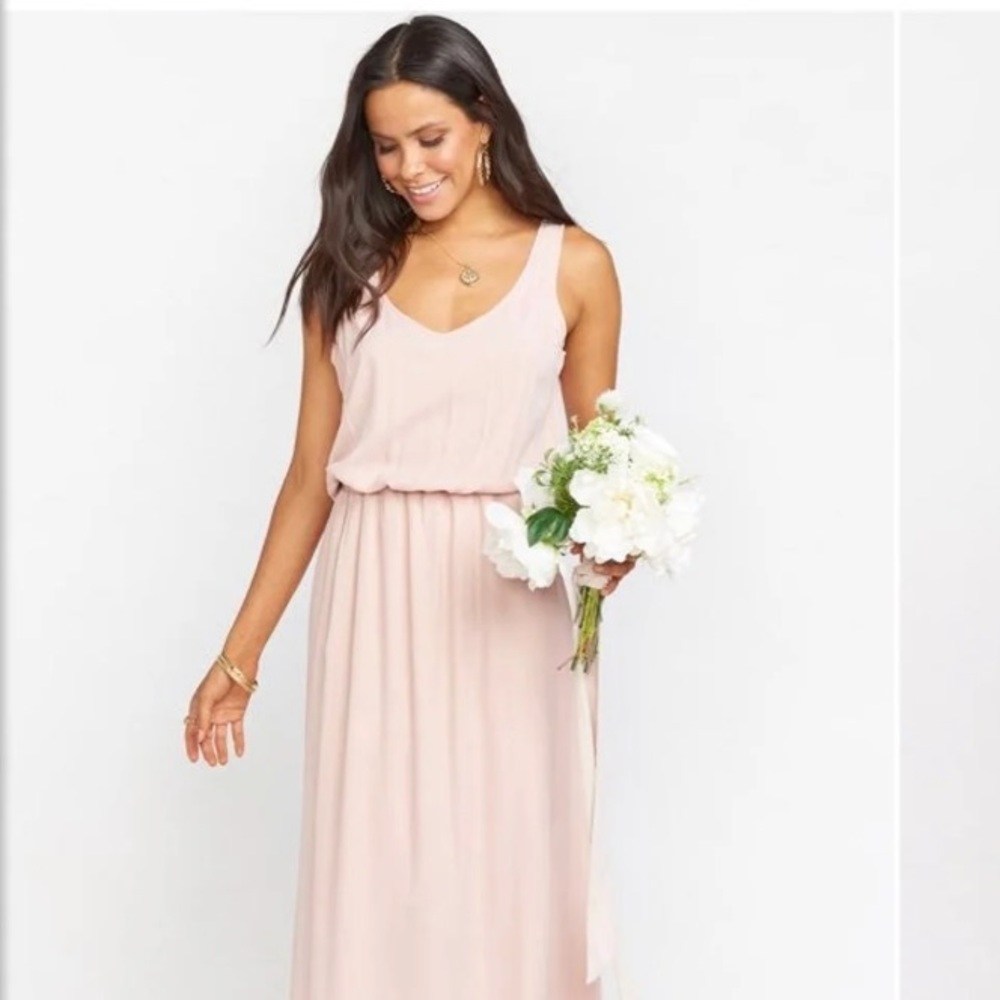 Show Me Your Mumu Blush Kendall Dress